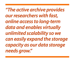 Keeping big data accessible forever