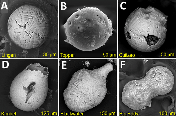 Comprehensive Analysis of Impact Spherules Support
